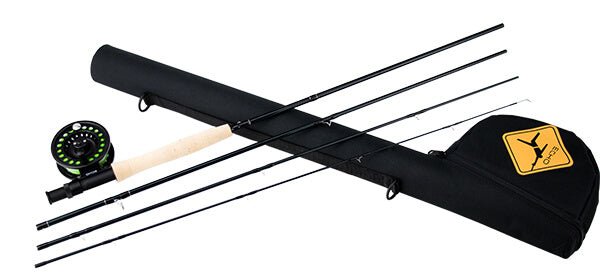 beginner fly fishing rod and reel Echo Lift Fly Rod Kit