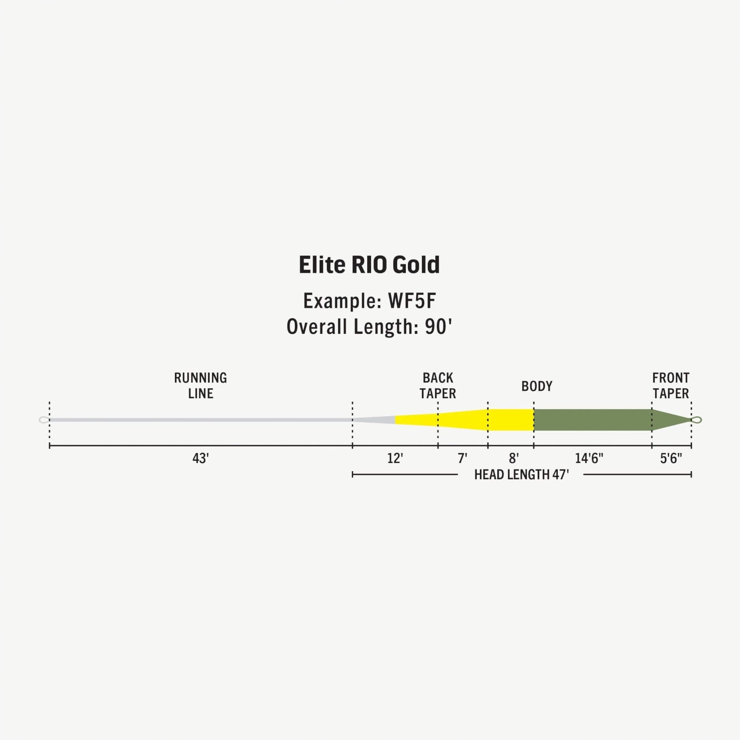 RIO Elite RIO Gold Fly Line