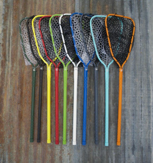 24 inch fish netting Rising Brookie XL Handle – Fly Fishing Net Albacore Reels Two Speed The floating koi net Color:Ghost Pepper Aquarium