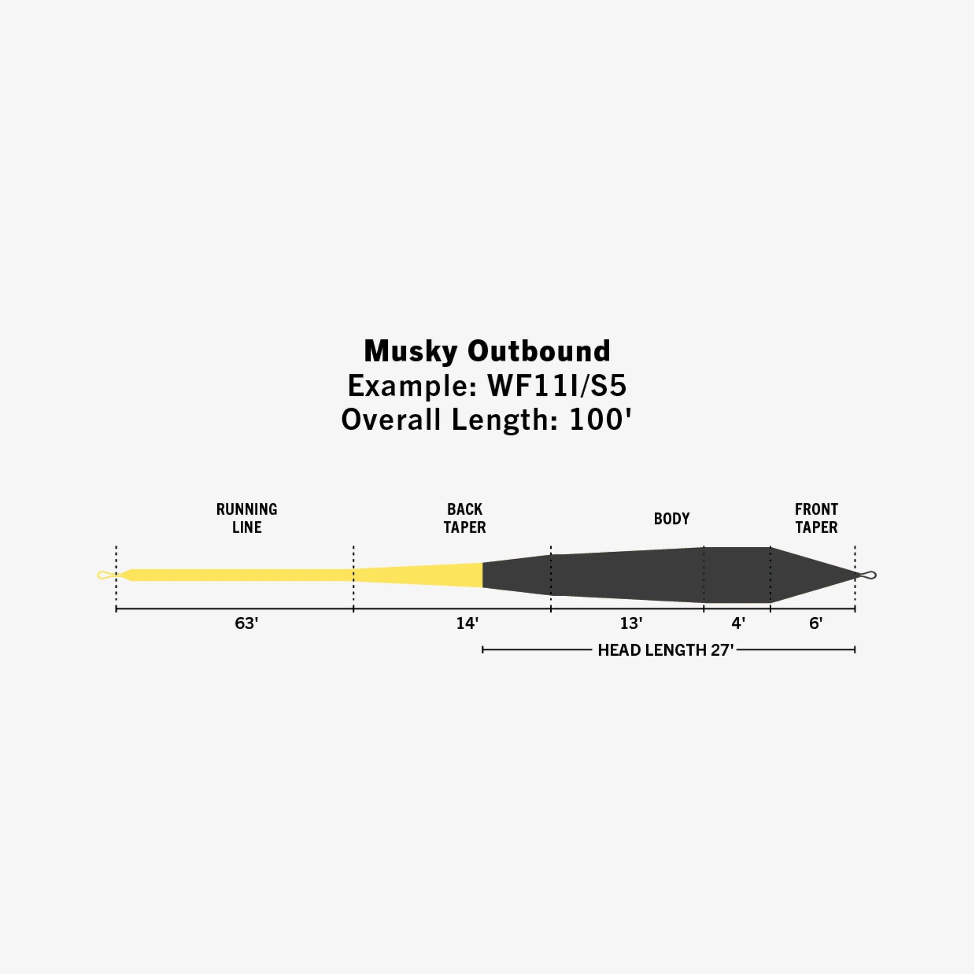 RIO Elite Musky OutBound Fly Line