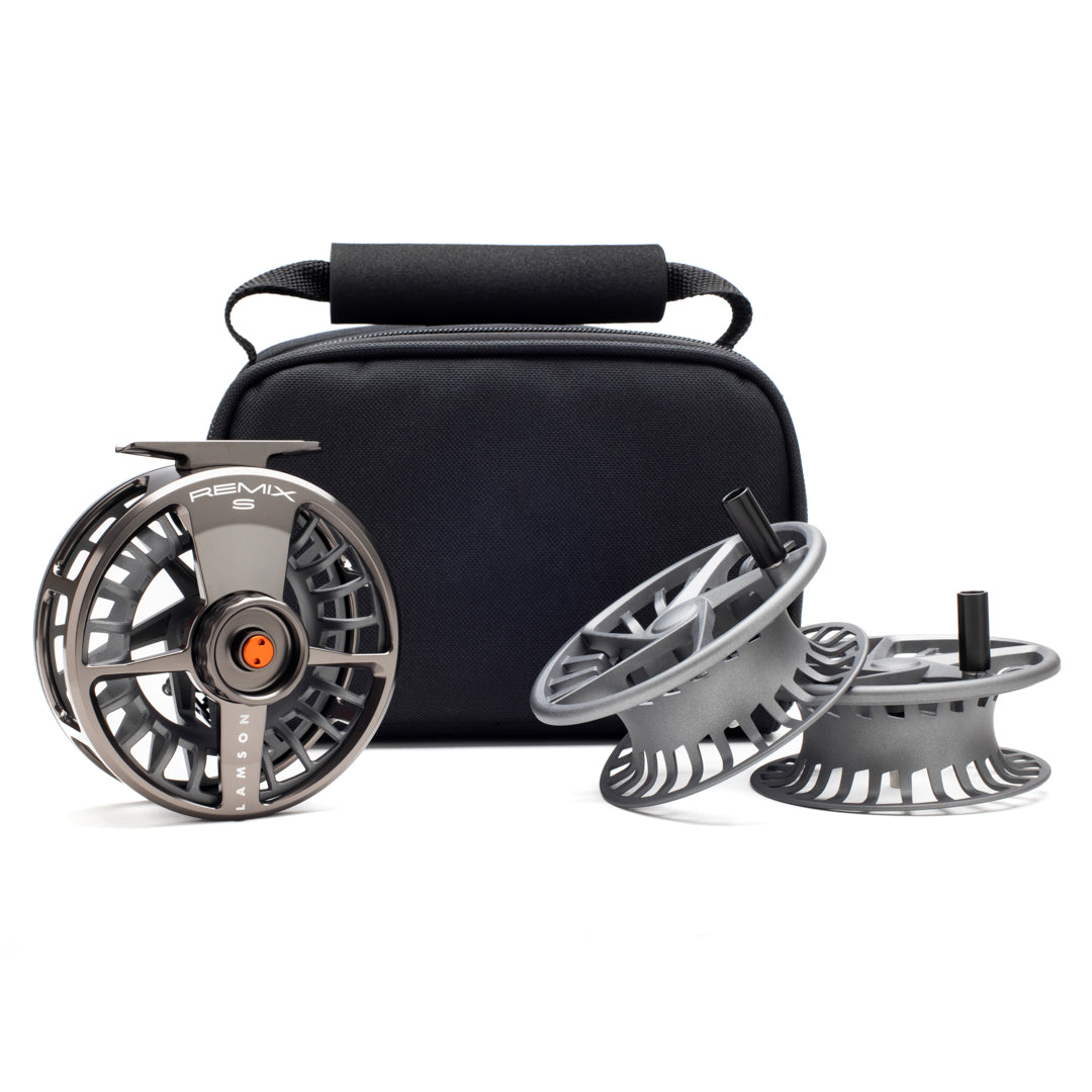 Lamson Remix S HD Fly Reel & 2 Spare Spools