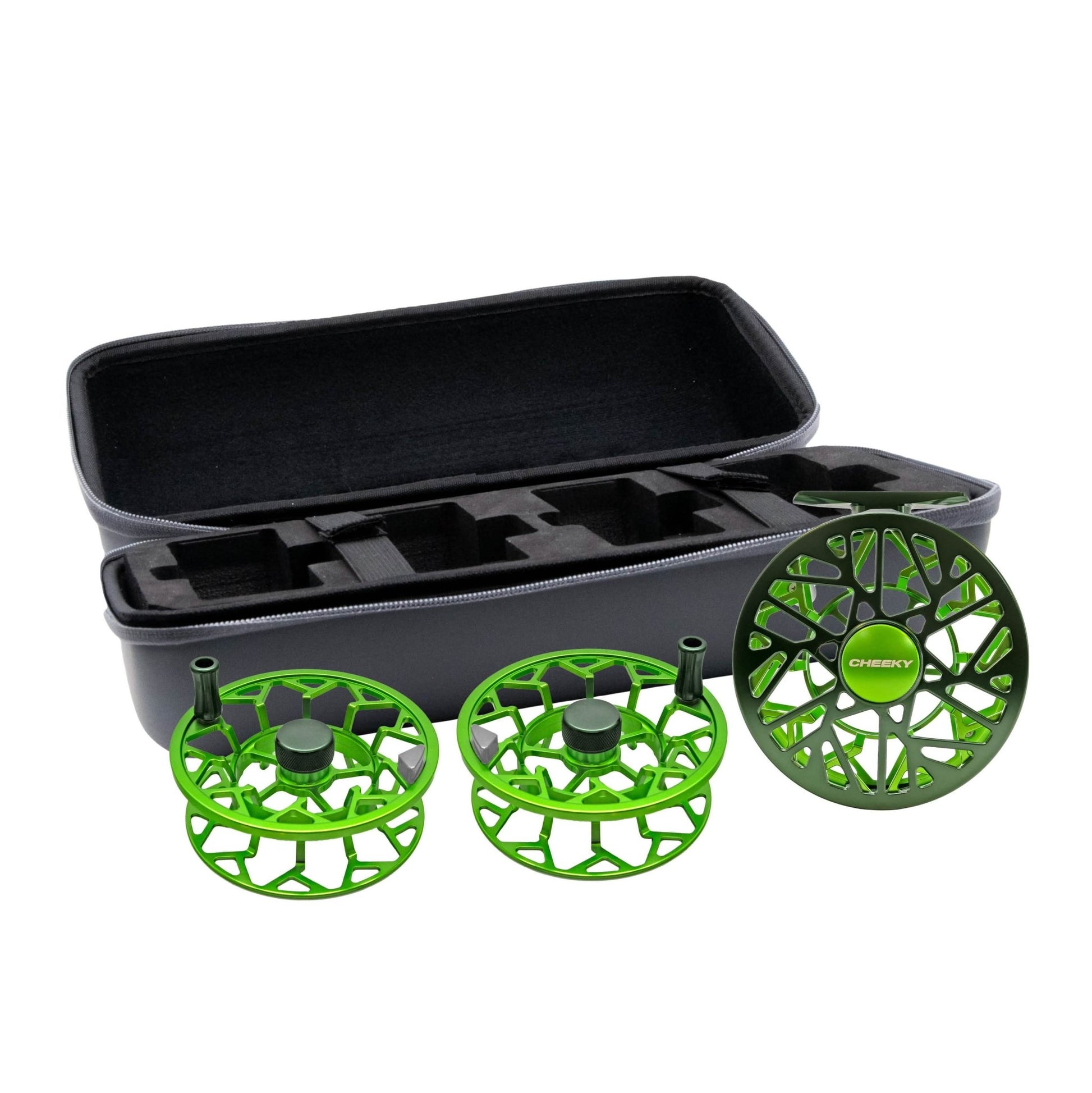 Cheeky Burst Triple Play – Fly Reel & 2 Spare Spool Bundle