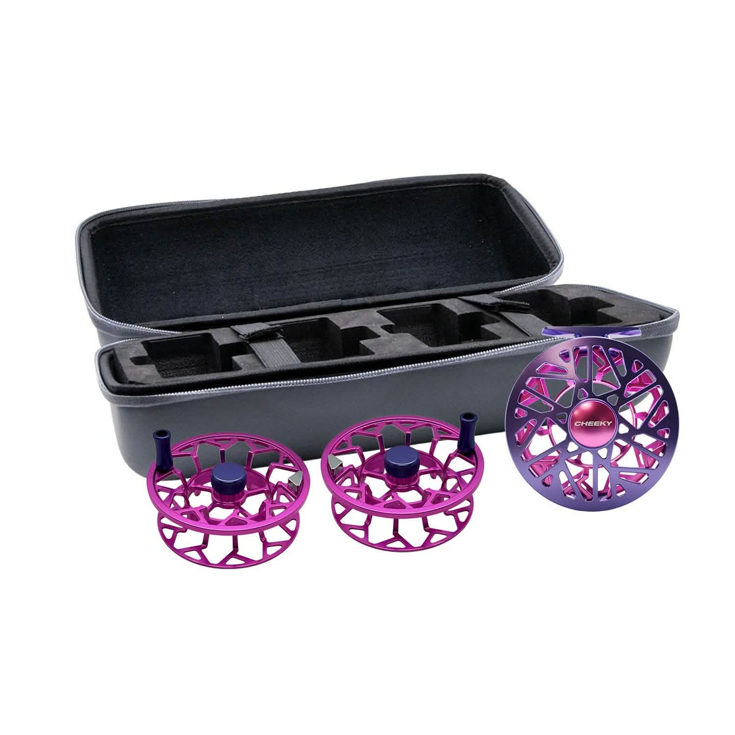 Cheeky Burst Triple Play – Fly Reel & 2 Spare Spool Bundle