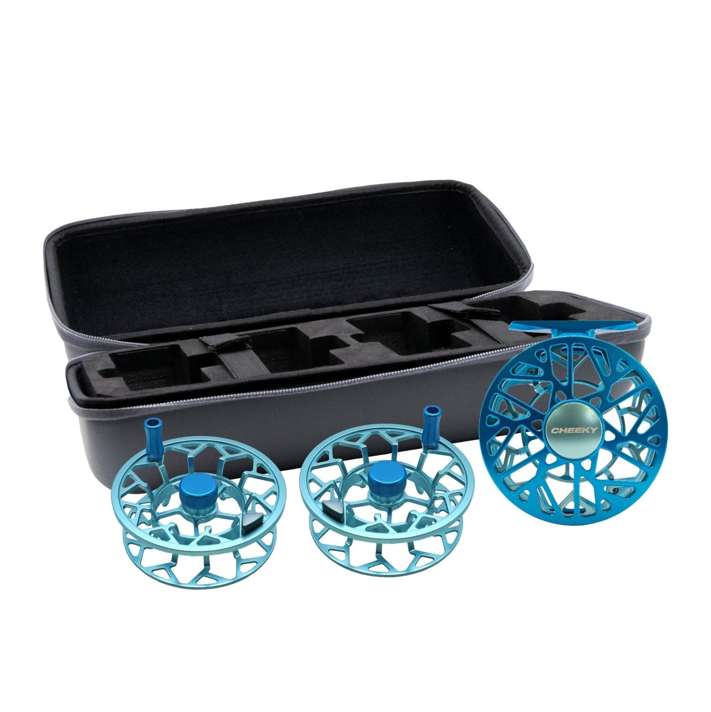 Cheeky Burst Triple Play – Fly Reel & 2 Spare Spool Bundle