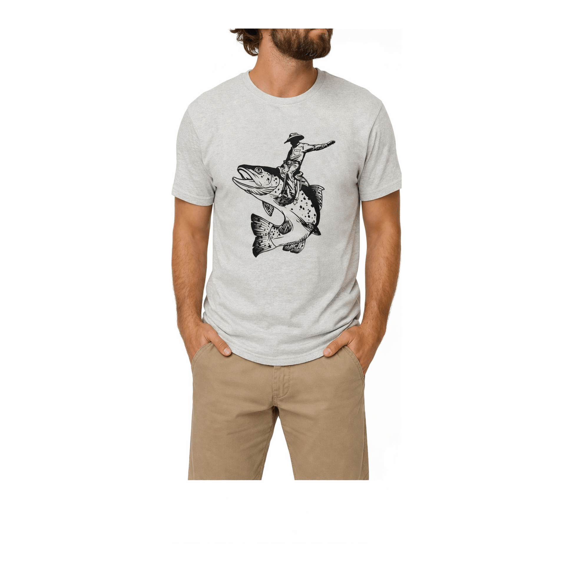 Fish Cowboy T-Shirt