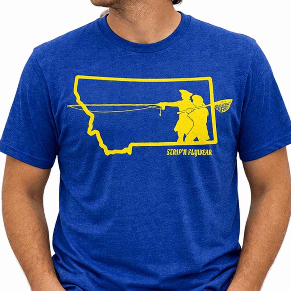 Go West T-Shirt Blue
