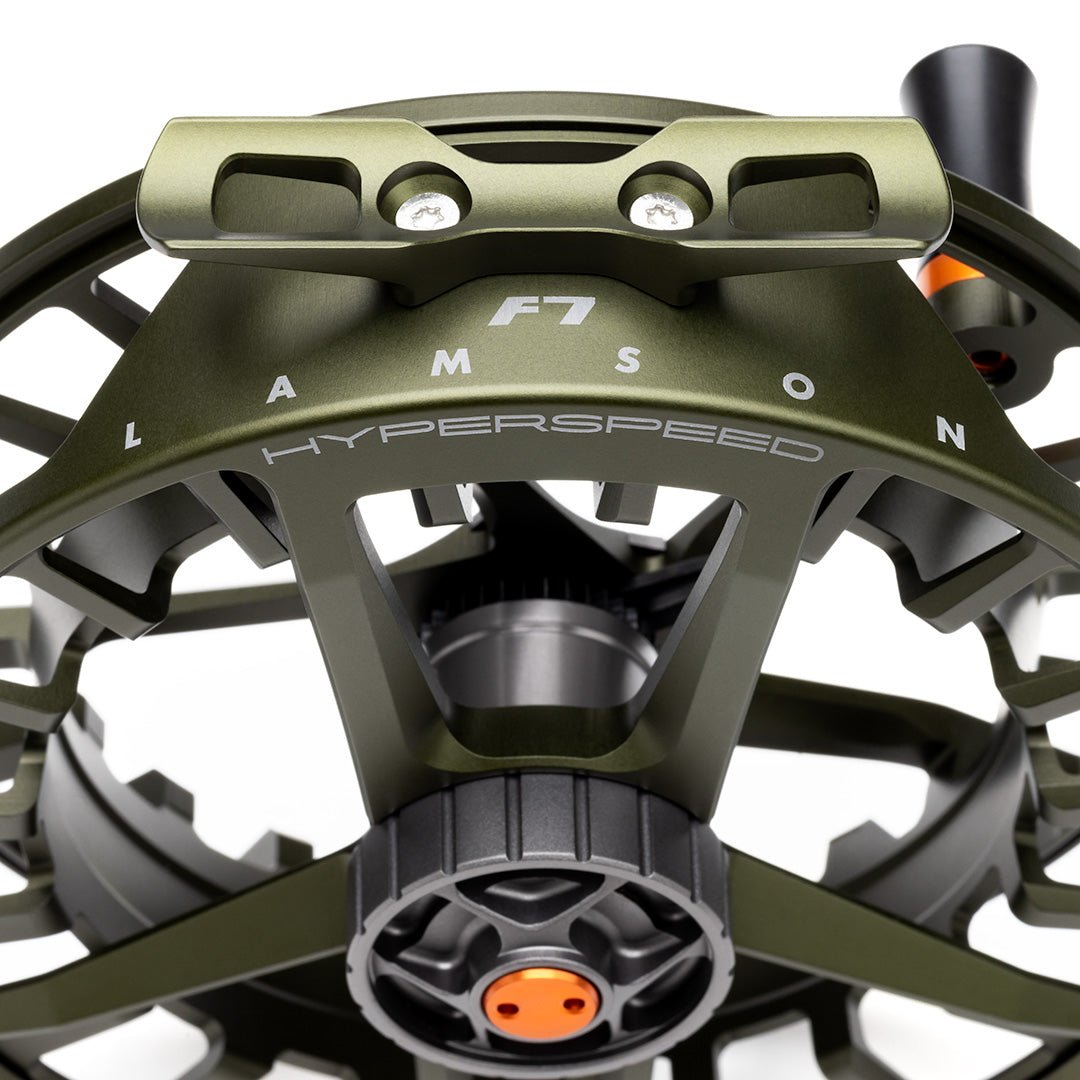 Lamson Hyperspeed F Fly Reel – Ultra Large Arbor Freshwater Fly Reel