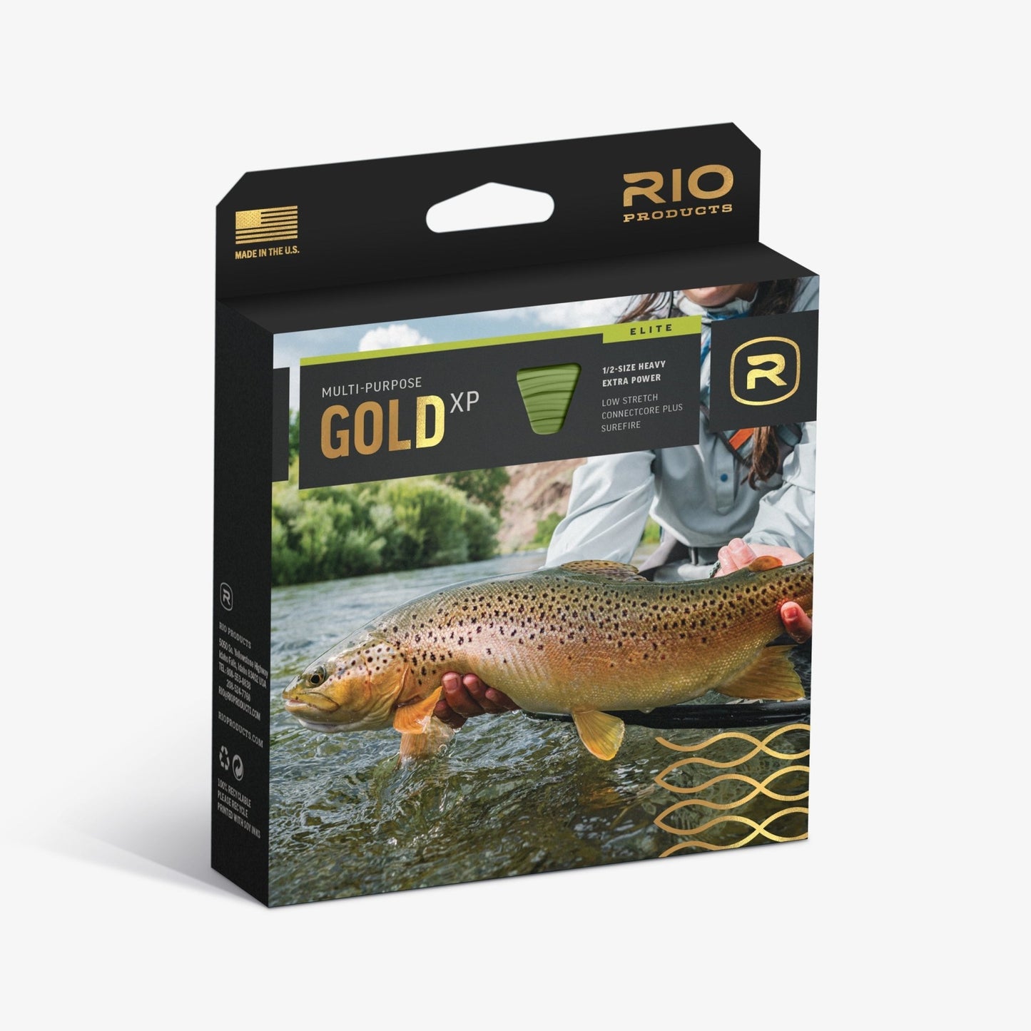 RIO Elite Gold XP Fly Line – Powerful Trout Fly Line