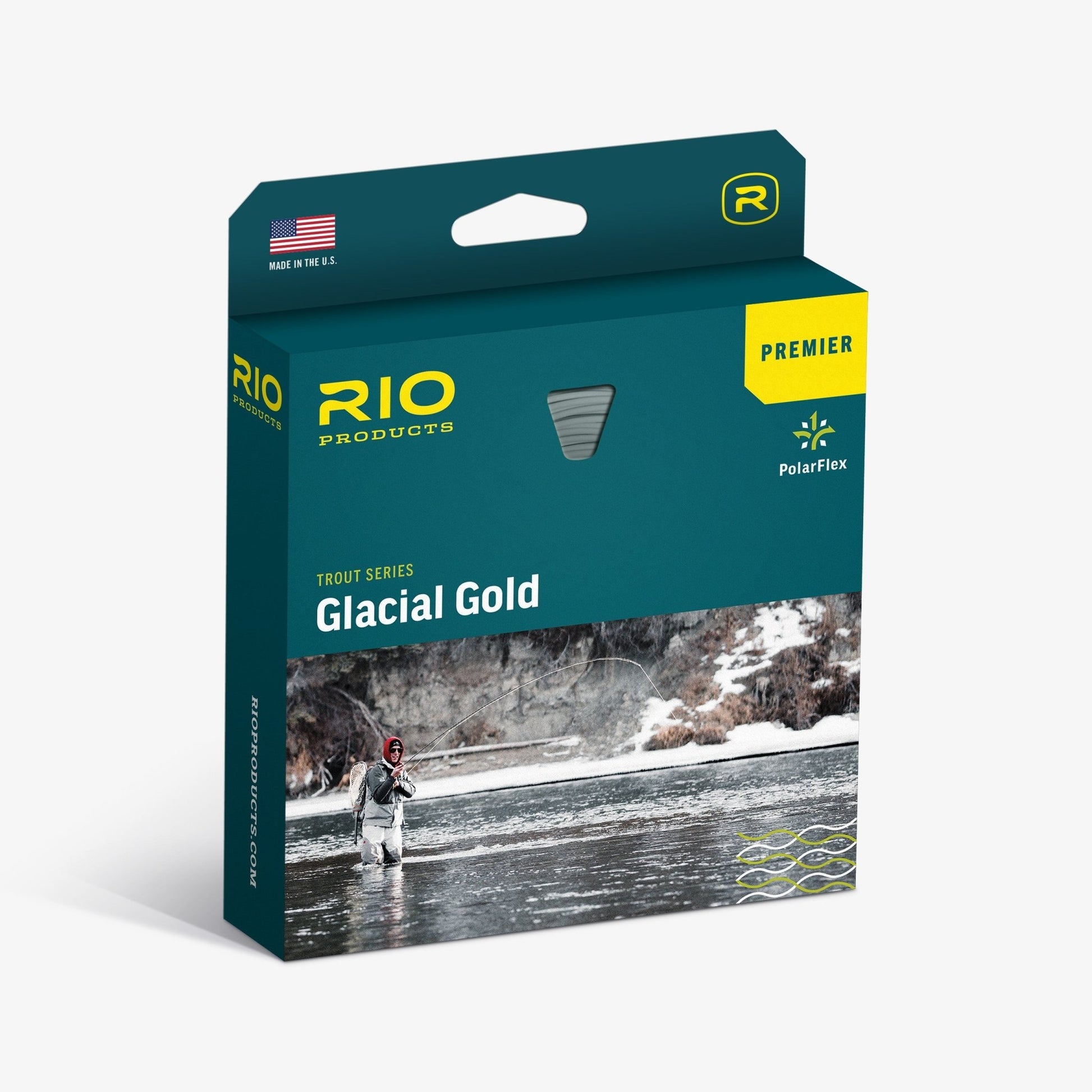 RIO Premier Glacial Gold Fly Line – Cold Water Trout Fly Line