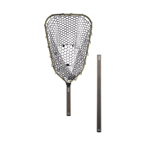 Rising Lunker Net Package – Fly Fishing Net & Handle Kit