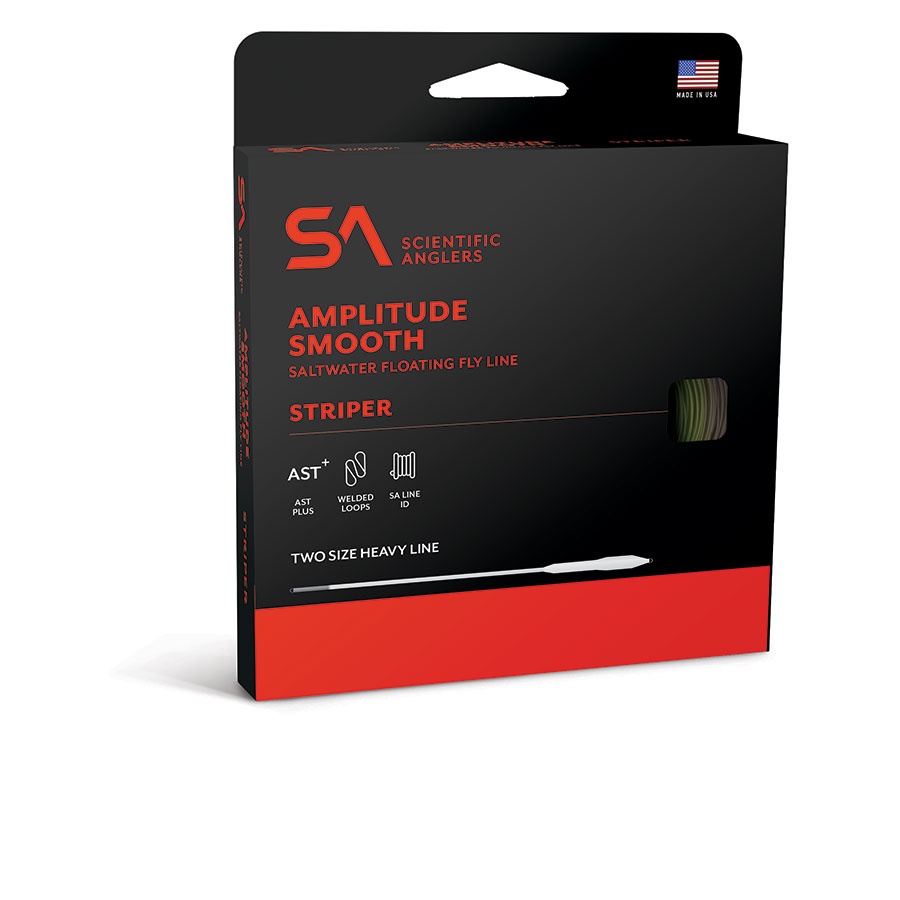 scientific anglers amplitude smooth striper fly line