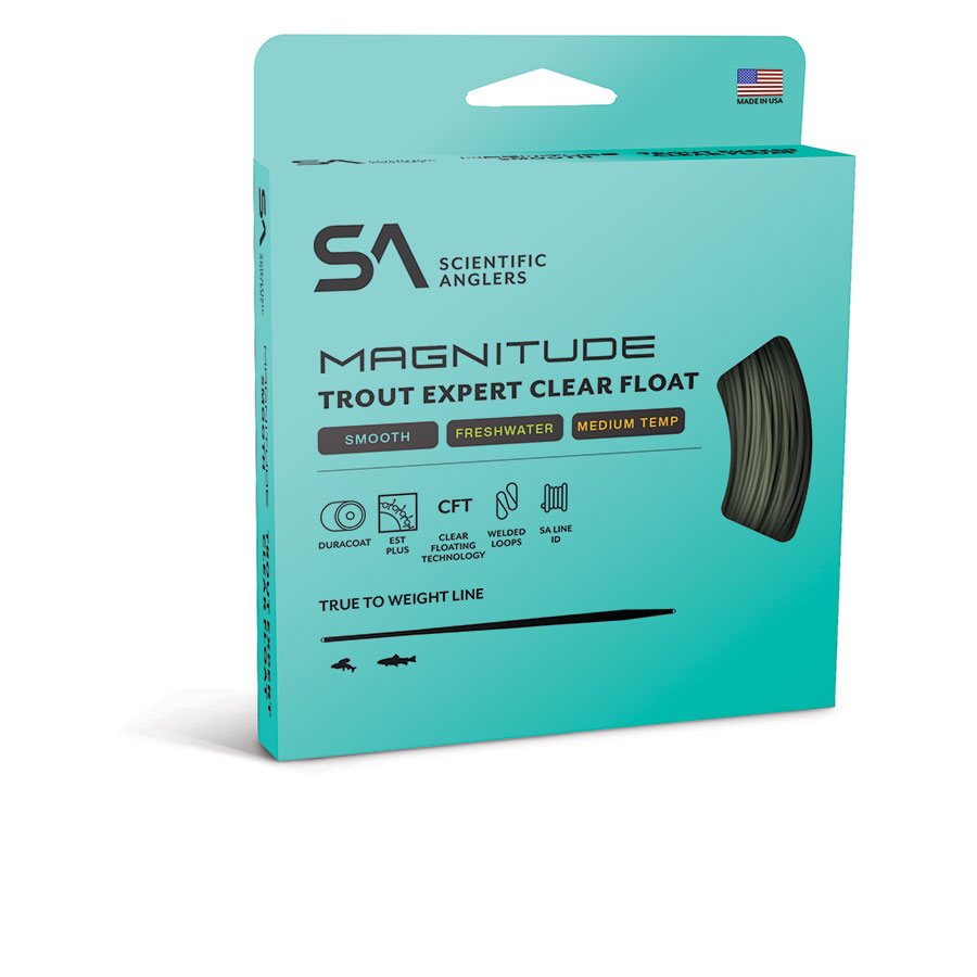 scientific anglers magnitude smooth trout expert fly line