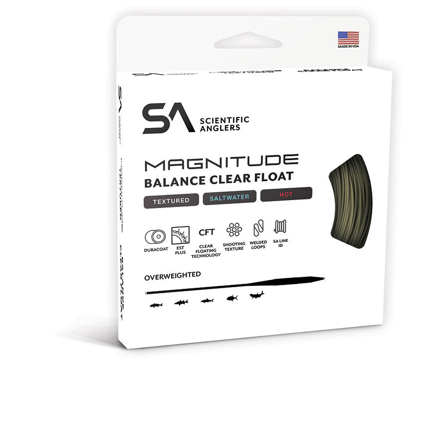 scientific anglers magnitude textured balance fly line
