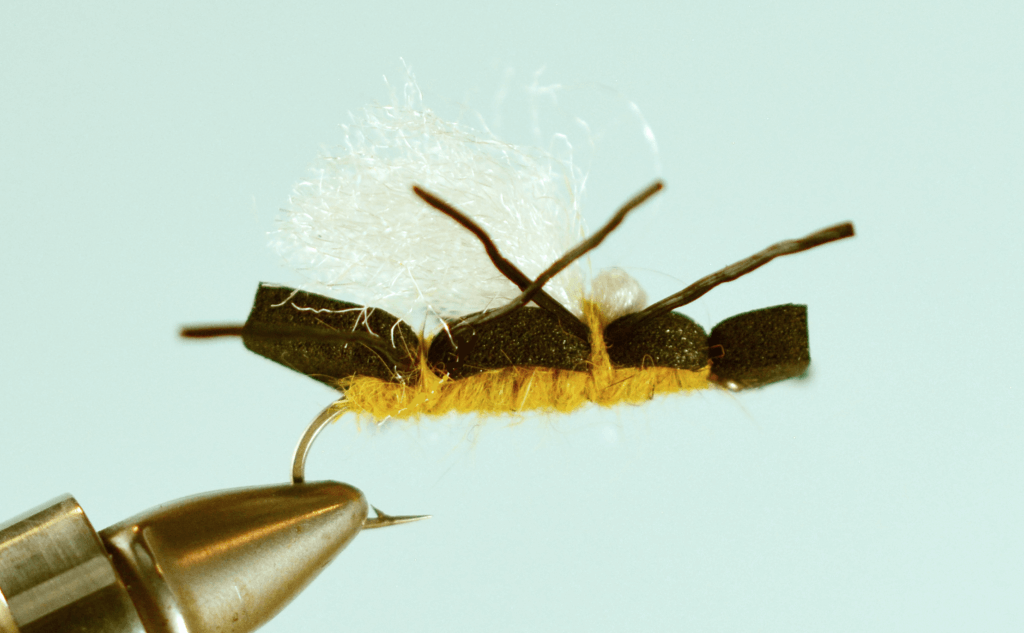 Egg Head Stonefly Nymph GOLDEN with Orange Bead Size 8 per 3