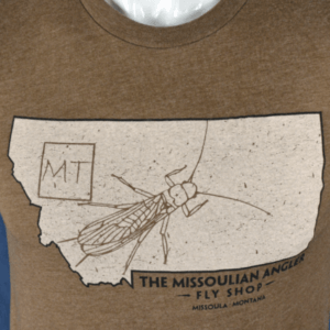 Montana Stonefly T shirt Brown